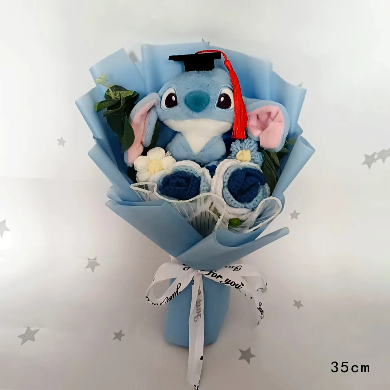 Lilo & Stitch Bouquet Major Holiday Gift PVC Rose Sunflower Anime Stuffed Doll Birthday Girl Valentine'S Christmas Day Girl Gift Lilo & Stitch Bouquet Major Holiday Gift PVC Rose Sunflower Anime Stuffed Doll Birthday Girl Valentine'S Christmas Day Girl Gift