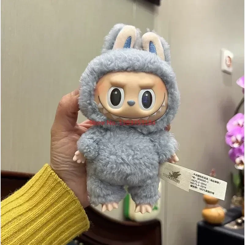 Hot New High Quality Labubu Monster Vinyl Face Heart Mystery Figurine Model Bag Keychain Collectible Birthday Gifts Desktop Toys
