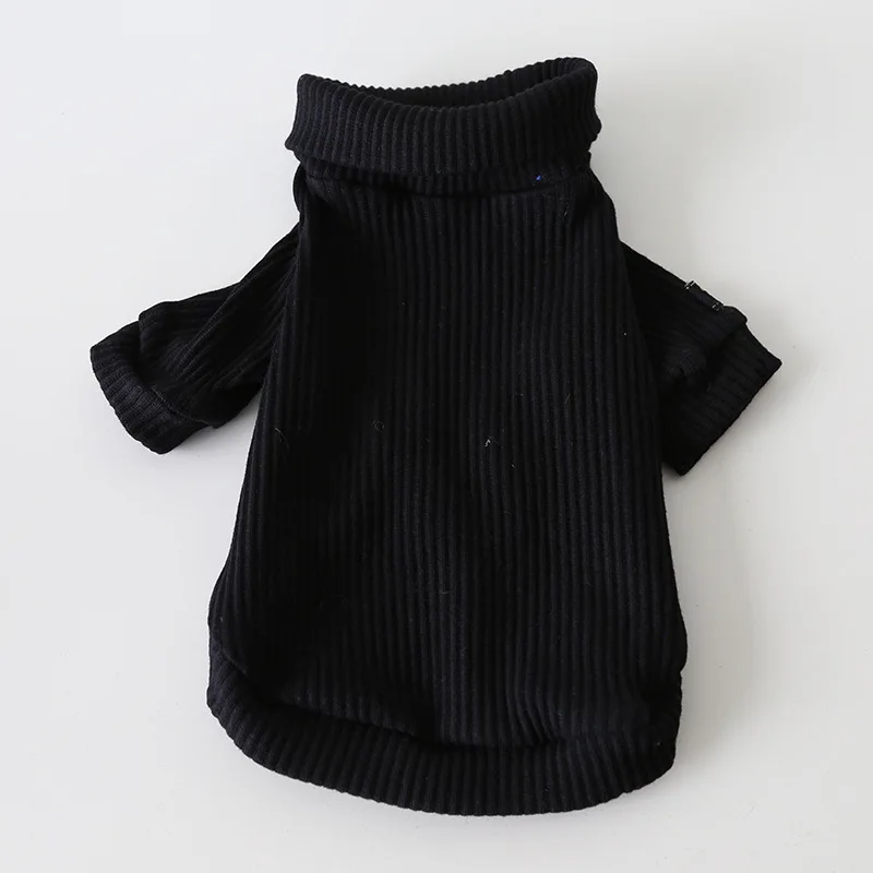 Autumn and Winter New Style Lapel Fly Sleeve Base Shirt High Neck Cat Clothing Pet Base Shirt Clothes Dog Hoodie Puppy Clothes Autumn and Winter New Style Lapel Fly Sleeve Base Shirt High Neck Cat Clothing Pet Base Shirt Clothes Dog Hoodie Puppy Clothes