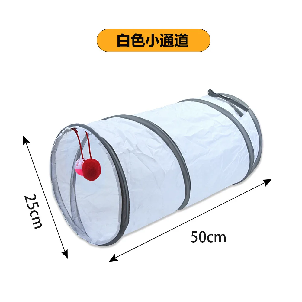 Cats Tunnel Foldable Pet Cat Toys Kitten Pet Training Interactive Fun Toy Tunnel Bored For Puppy Kitten Rabbit Play Tunnel Tube Cats Tunnel Foldable Pet Cat Toys Kitten Pet Training Interactive Fun Toy Tunnel Bored For Puppy Kitten Rabbit Play Tunnel Tube