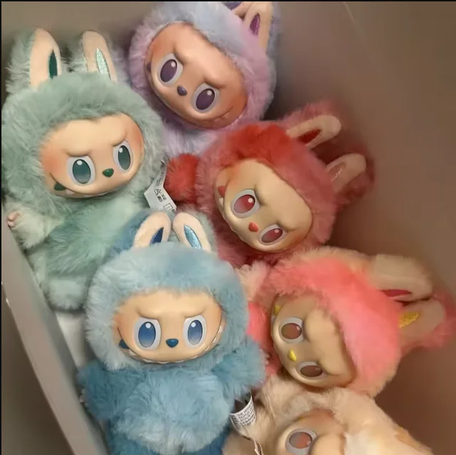 1:1 Quality Kawaii Monster Labubu Blind Box Series PVC Labubu Macaron Pendant Doll Monster Keychain Birthday Holiday Kids Gift 1:1 Quality Kawaii Monster Labubu Blind Box Series PVC Labubu Macaron Pendant Doll Monster Keychain Birthday Holiday Kids Gift