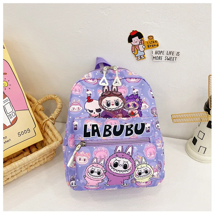 New Large Capacity Labubu Kindergarten Bag Children's Backpack Cartoon Cute Primary School Backpack Shoulder Bag New Large Capacity Labubu Kindergarten Bag Children's Backpack Cartoon Cute Primary School Backpack Shoulder Bag