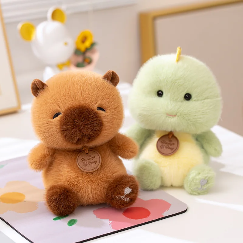 17cm Perfume Fox Panda Penguin Rabbit Capybara Soft Small Table Companion Plush Toys Lovely Hairy Dinosaur Stuffed Toys Dolls 17cm Perfume Fox Panda Penguin Rabbit Capybara Soft Small Table Companion Plush Toys Lovely Hairy Dinosaur Stuffed Toys Dolls