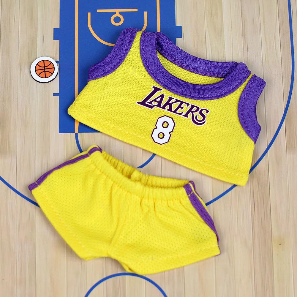 Labuibu Only Selling Clothes 17cm First Second Generation Labubu Basketball Clothes Cute Doll Decoration Handmade Doll Clothes Labuibu Only Selling Clothes 17cm First Second Generation Labubu Basketball Clothes Cute Doll Decoration Handmade Doll Clothes