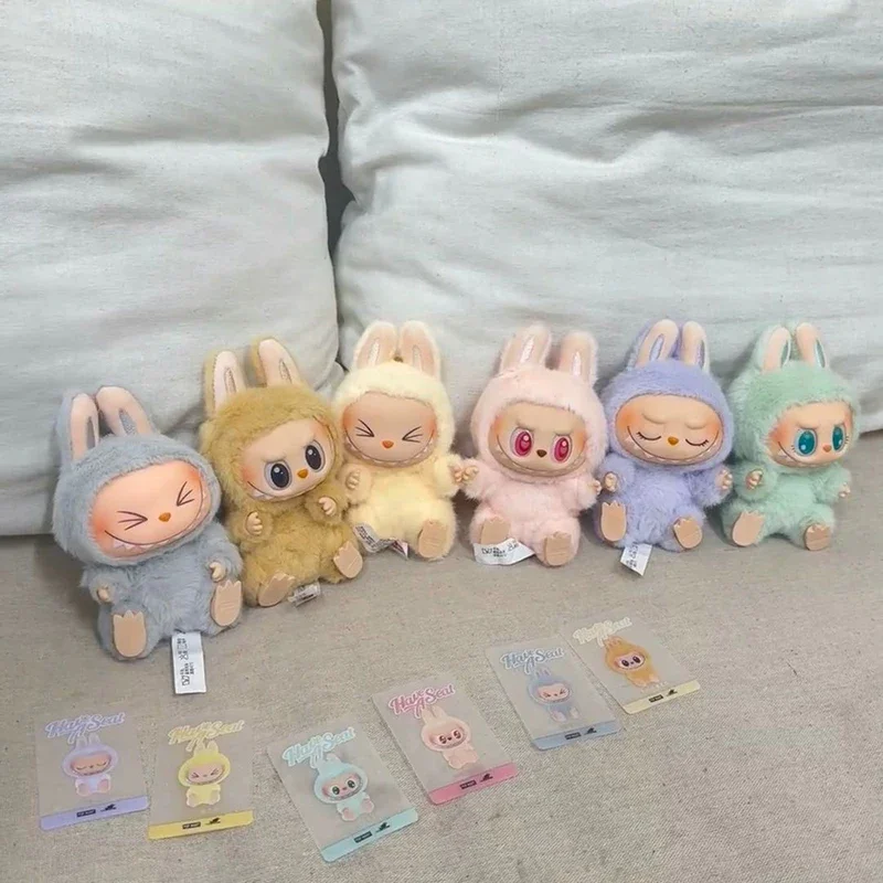 1:1 High Quality Macaron 2nd The Monsters Labubu Sitting Party Vinyl Plush Blind Box Decorative Surprise Box Doll Collection Gif 1:1 High Quality Macaron 2nd The Monsters Labubu Sitting Party Vinyl Plush Blind Box Decorative Surprise Box Doll Collection Gif