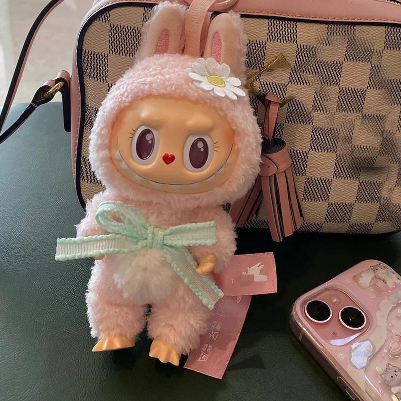Labubu Keychain Mokoko Doll Labubu Keyring Sweetheart Series Doll Pendant Ornament Christmas Gift Kids Toys High Quality Replica Labubu Keychain Mokoko Doll Labubu Keyring Sweetheart Series Doll Pendant Ornament Christmas Gift Kids Toys High Quality Replica