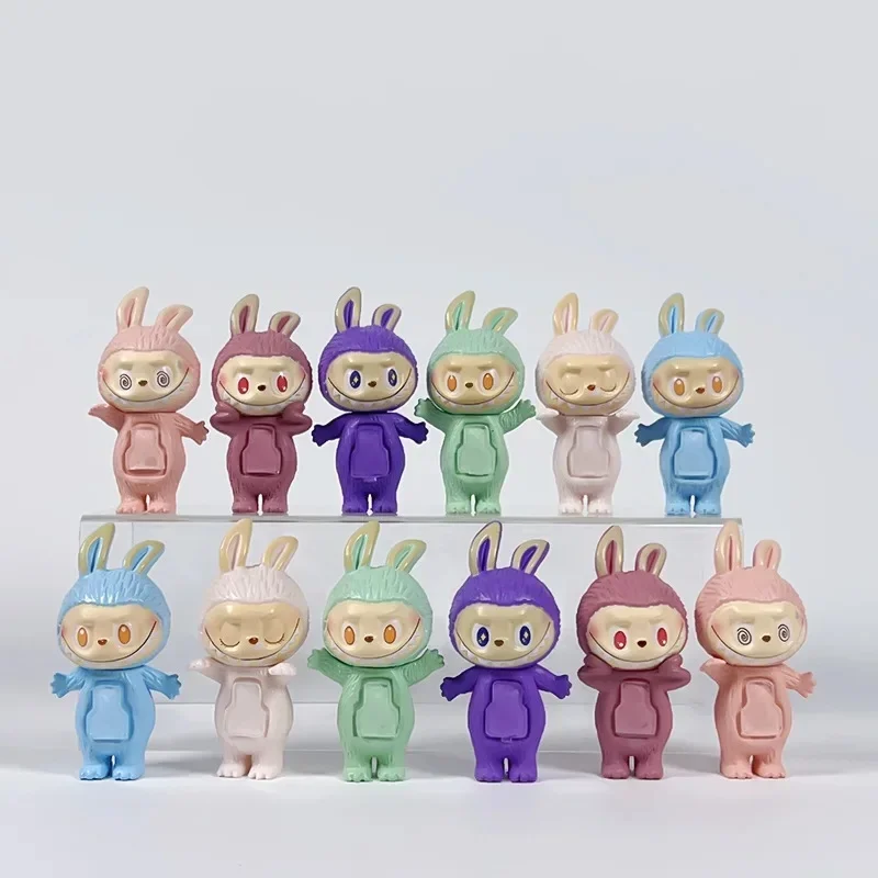 Labubu Hippers Blind Box Mini Figurine Doll Collection Pvc Model Toys Wholesale Children Birthday Christmas Toys Labubu Hippers Blind Box Mini Figurine Doll Collection Pvc Model Toys Wholesale Children Birthday Christmas Toys