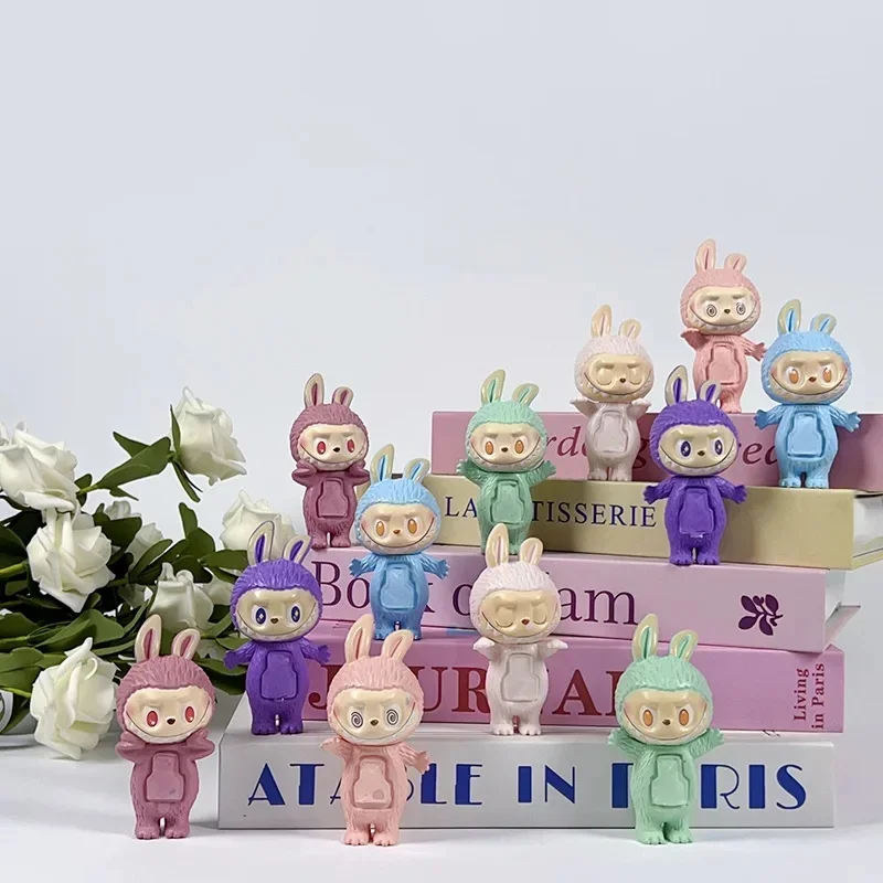 Labubu Hippers Blind Box Mini Figurine Doll Collection Pvc Model Toys Wholesale Children Birthday Christmas Toys Labubu Hippers Blind Box Mini Figurine Doll Collection Pvc Model Toys Wholesale Children Birthday Christmas Toys