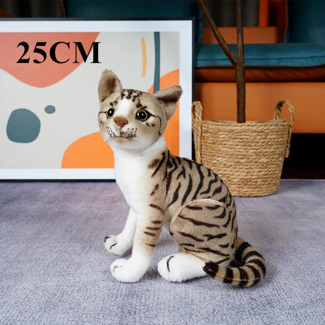 1pc 4 Colors INS Like Real Prone Cat Plush Doll Stuffed Pure Colors Grey White Yellow Kitten Toy Pets Animal Kids Gift 1pc 4 Colors INS Like Real Prone Cat Plush Doll Stuffed Pure Colors Grey White Yellow Kitten Toy Pets Animal Kids Gift