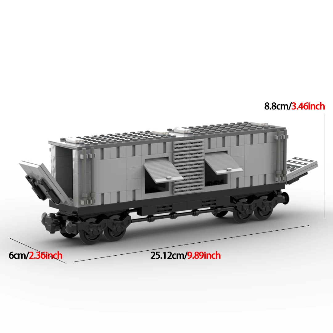 MOC Creative Train Base Boiler Transport Vehicle Urban Retro Carriage Container Building Blocks Children's Toys MOC Creative Train Base Boiler Transport Vehicle Urban Retro Carriage Container Building Blocks Children's Toys