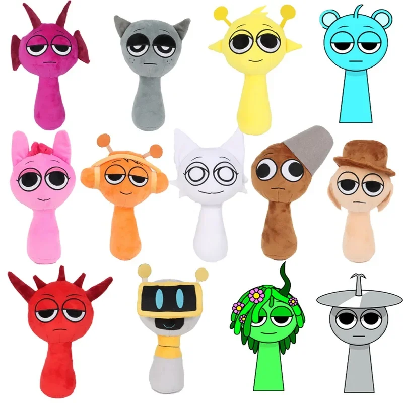 Sprunki Plush Stuffed Dolls Game Toys Cartoon Cute Soft Stuffed Incredibox Pillow Toy Kids Birthday Christmas Gifts Sprunki Plush Stuffed Dolls Game Toys Cartoon Cute Soft Stuffed Incredibox Pillow Toy Kids Birthday Christmas Gifts