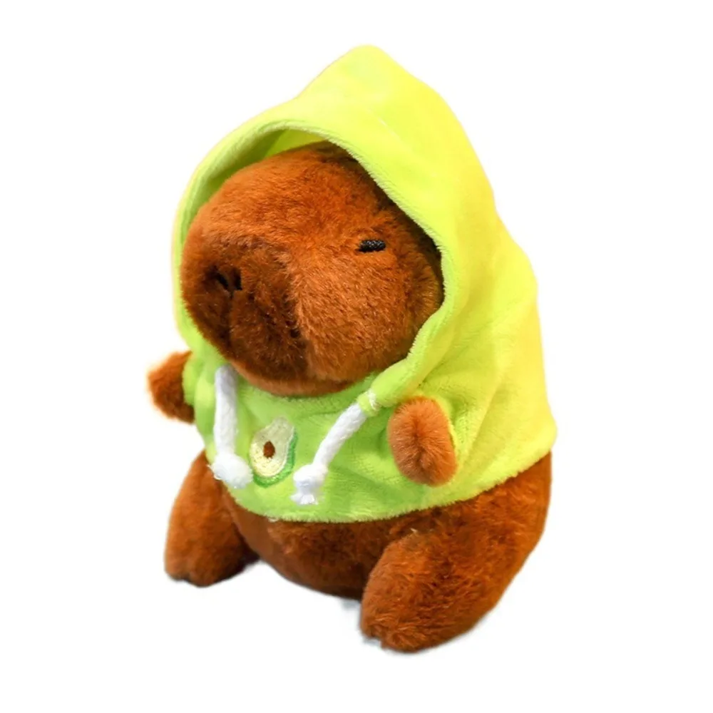 Cute Multicolor Plush Capybara Keychain Toy Cartoon Capybara Headgear Capybara Doll Accessories Guinea Pig Fluffty Animal Doll Cute Multicolor Plush Capybara Keychain Toy Cartoon Capybara Headgear Capybara Doll Accessories Guinea Pig Fluffty Animal Doll