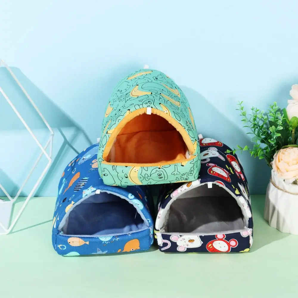 Fashion Rabbit Squirrel Winter Mini Cage Guinea Pig Nest Warm Mat Small Animal Sleeping Bed Hamster House Fashion Rabbit Squirrel Winter Mini Cage Guinea Pig Nest Warm Mat Small Animal Sleeping Bed Hamster House