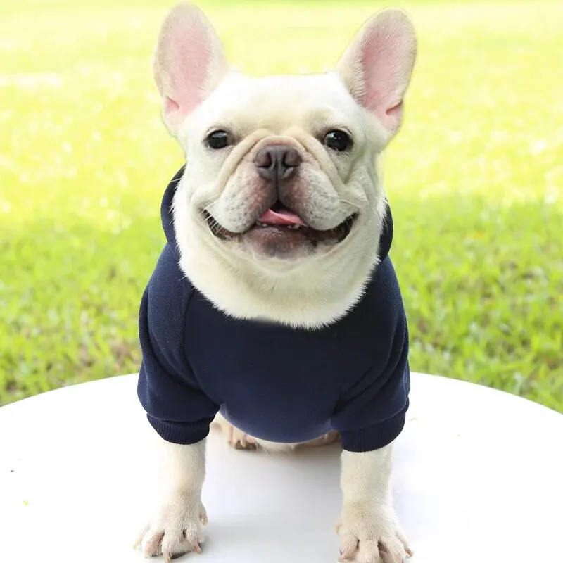 Fashion Dog Clothing Autumn And Winter Small Pet Clothes Thickening Warm Solid Color Two-Feet Hooded Wweater Casual Pet Products Fashion Dog Clothing Autumn And Winter Small Pet Clothes Thickening Warm Solid Color Two-Feet Hooded Wweater Casual Pet Products
