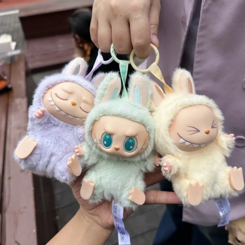 Genuine Labubu 1st And 2nd Generation Series Vinyl Pendant Doll Model Toys Cute The Monster Labubu Keychain Toy Christmas Gift Genuine Labubu 1st And 2nd Generation Series Vinyl Pendant Doll Model Toys Cute The Monster Labubu Keychain Toy Christmas Gift 