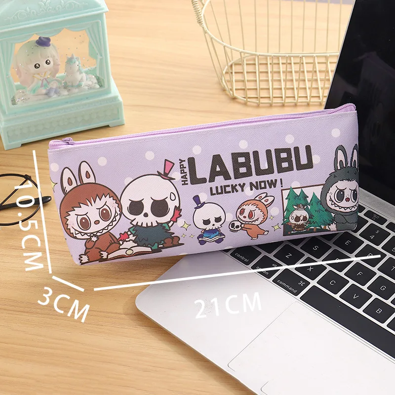 Cartoon Cute Labubu Stationery Bag Toy Kawaii Student Supplies Pencil Box Coin Wallet Cosmetics Bag Storage Bag Children's Gifts Cartoon Cute Labubu Stationery Bag Toy Kawaii Student Supplies Pencil Box Coin Wallet Cosmetics Bag Storage Bag Children's Gifts