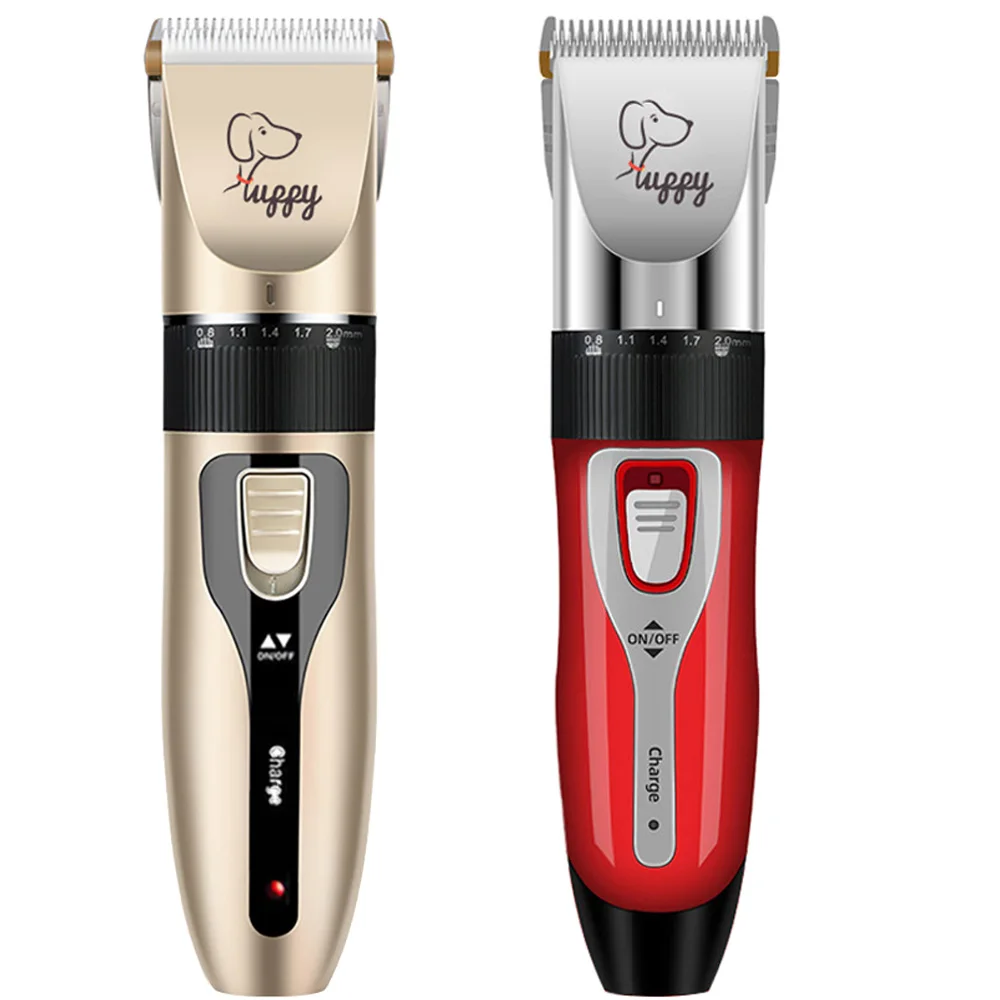 Dog Cat Clipper Hair Clippers Grooming Haircut Pet Shaver Full Set Pets Rechargeable Professional Cutter Shaver Cutting Machine
