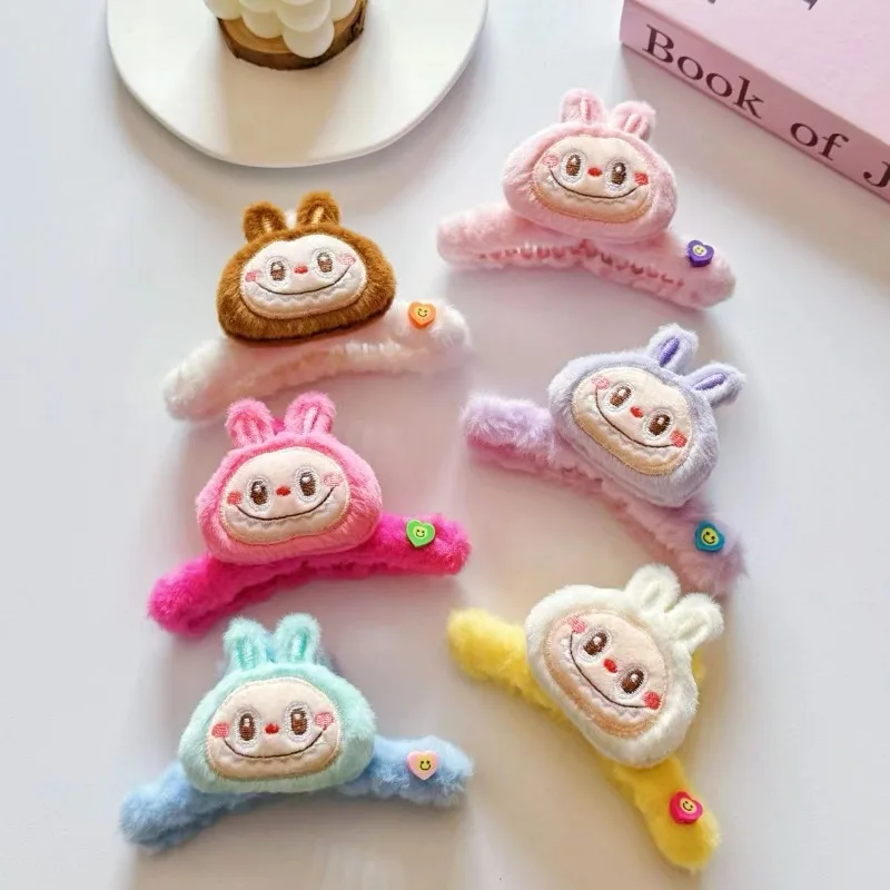 Labubu Hair Clip for Women Anime Cartoon Cute Doll Hair Accessories Girls Fashion Kawaii Hairband Ponytail Clips Friends Gifts Labubu Hair Clip for Women Anime Cartoon Cute Doll Hair Accessories Girls Fashion Kawaii Hairband Ponytail Clips Friends Gifts