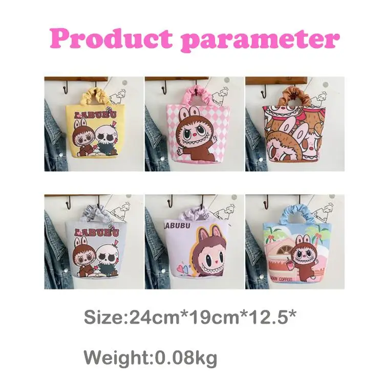 New Labubu Fashion Bucket Bag Multi-Style Girls Shoulder Bag Large Capacity Creative Handbag Cotton Filling Cute Holiday Gifts New Labubu Fashion Bucket Bag Multi-Style Girls Shoulder Bag Large Capacity Creative Handbag Cotton Filling Cute Holiday Gifts