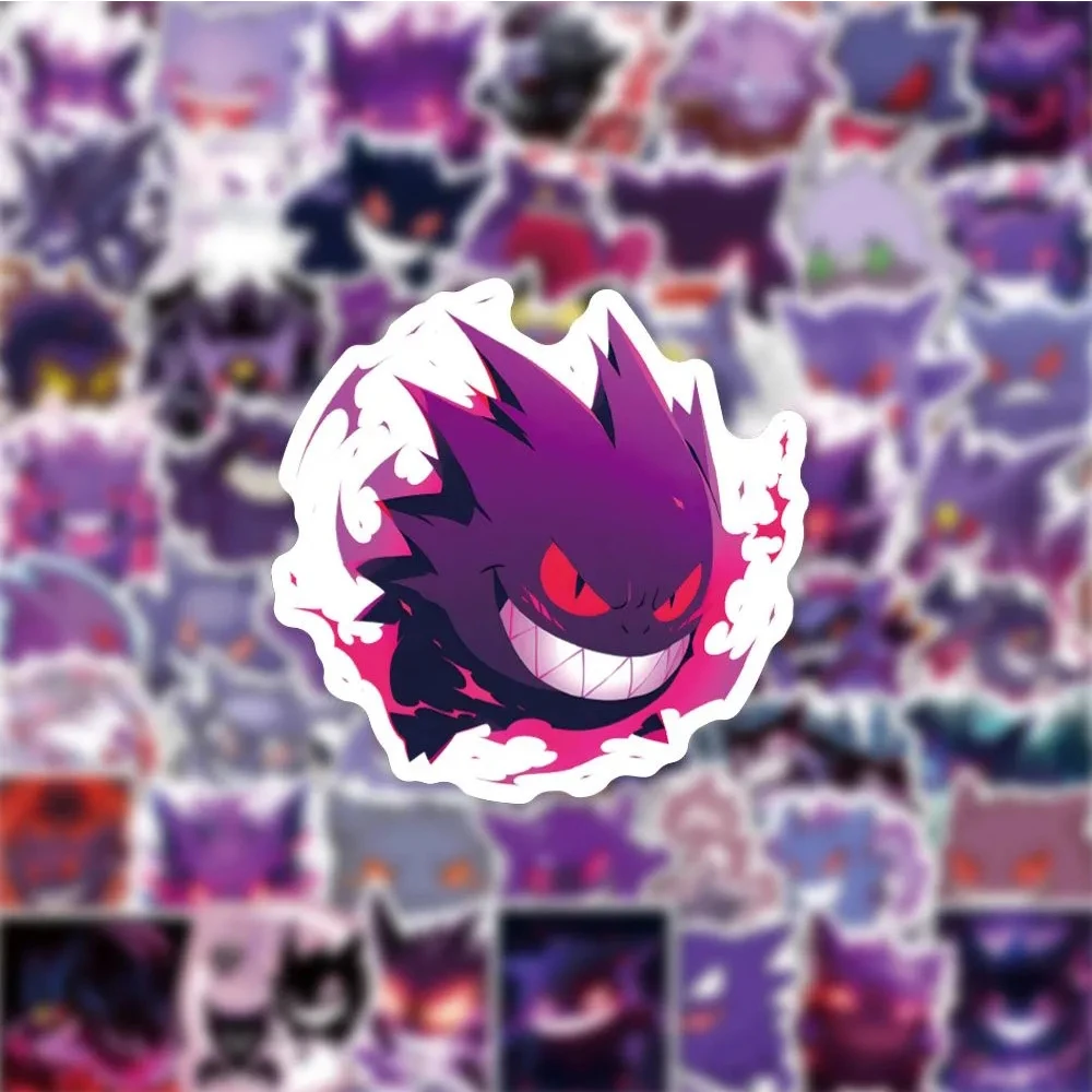 10/30/50pcs Anime Pokemon Gengar Stickers Cool Cartoon Kids Decals Toy DIY Phone Case Water Bottle Notebook PVC Graffiti Sticker 10/30/50pcs Anime Pokemon Gengar Stickers Cool Cartoon Kids Decals Toy DIY Phone Case Water Bottle Notebook PVC Graffiti Sticker