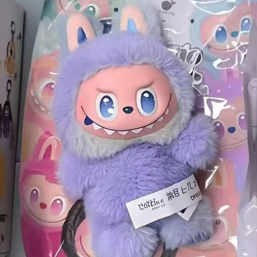 Labubu The Monsters V3 Series Blind Teddy Box, Vinyl Base Toy, Animated Characters, Mysterious Surprise Box, Keychain, Children'