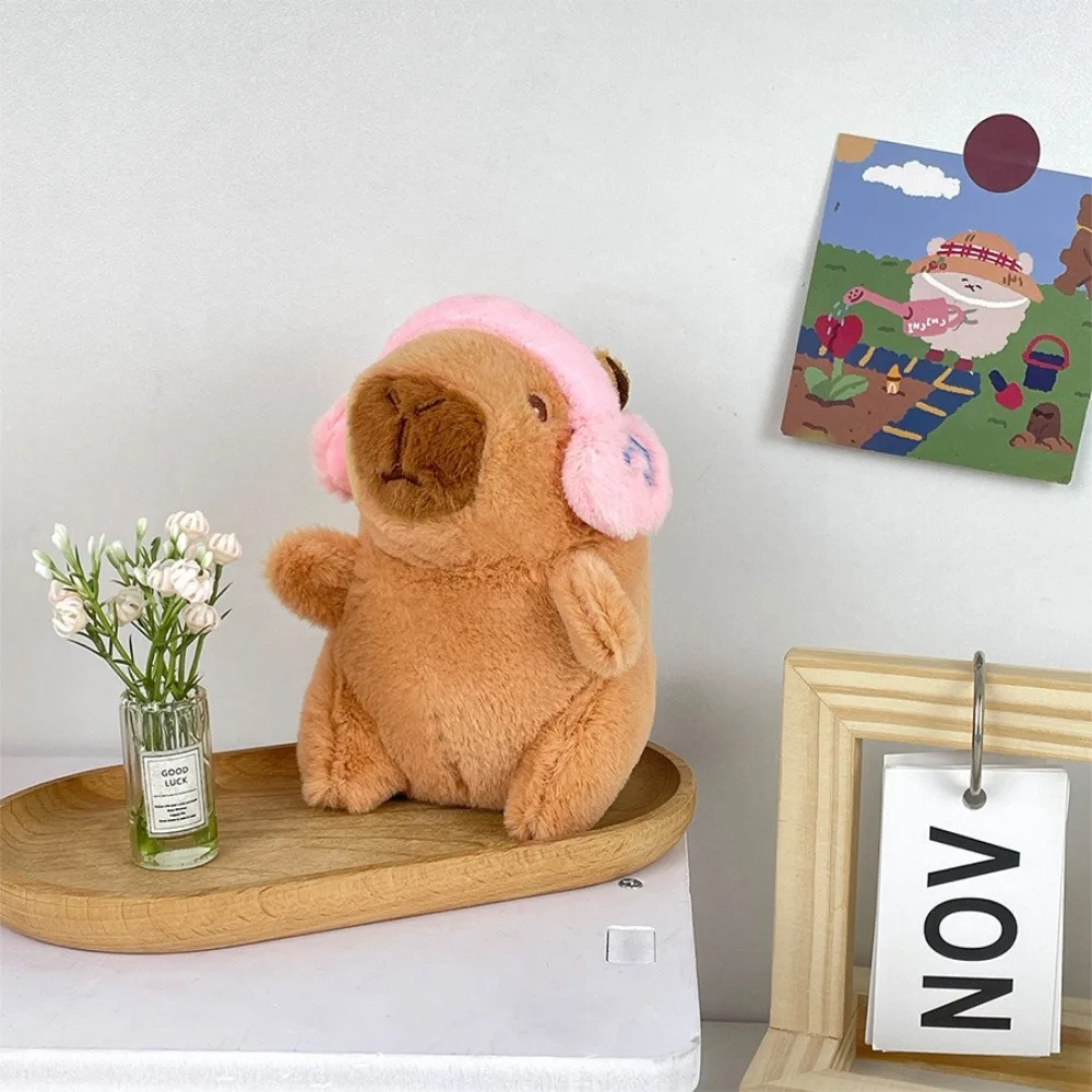 Cute Capybara Plush Toy Hoodie with Wings Simulation Doll Small Size Stuffed Animals Anime Fluffty Toy Birthday Party Cute Capybara Plush Toy Hoodie with Wings Simulation Doll Small Size Stuffed Animals Anime Fluffty Toy Birthday Party