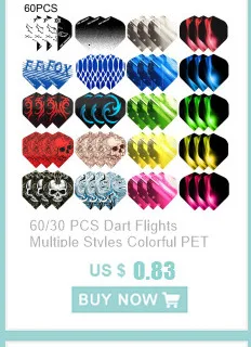 Fox Smiling 30PCS With Very Good Quality Dart Flights PET Darts Flights Professional Dart Accessories  Dardos Feather Leaves