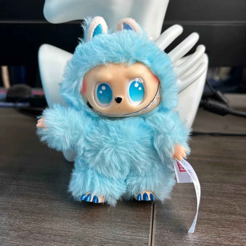 Labubu The Monsters V3 Series Blind Teddy Box, Vinyl Base Toy, Animated Characters, Mysterious Surprise Box, Keychain, Children'