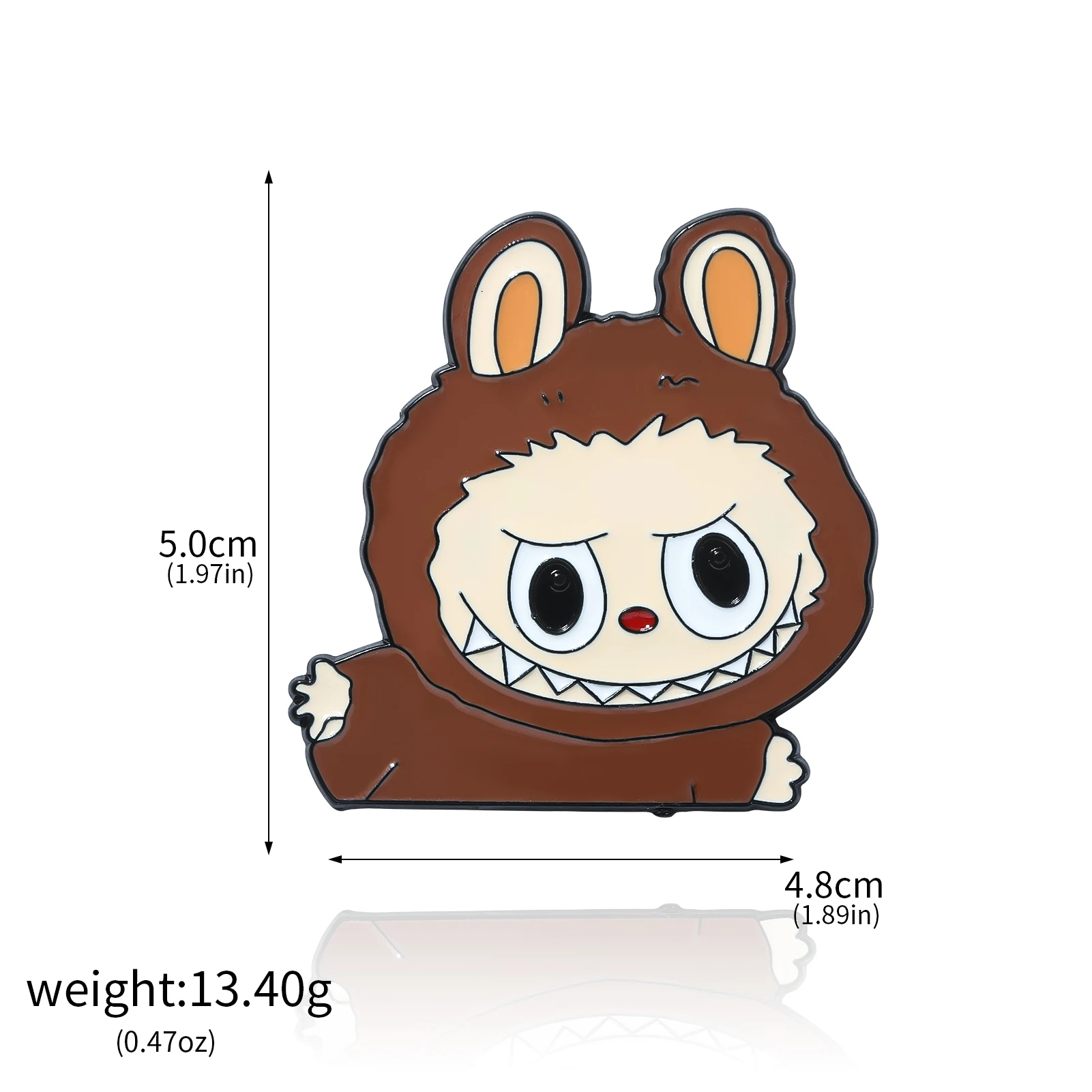 Anime Metal Enamel Labubu Brooch Cartoon Cute Studen Badge Pins Comic Fans Gift Men Women Backpack Jewelry Accessories Anime Metal Enamel Labubu Brooch Cartoon Cute Studen Badge Pins Comic Fans Gift Men Women Backpack Jewelry Accessories
