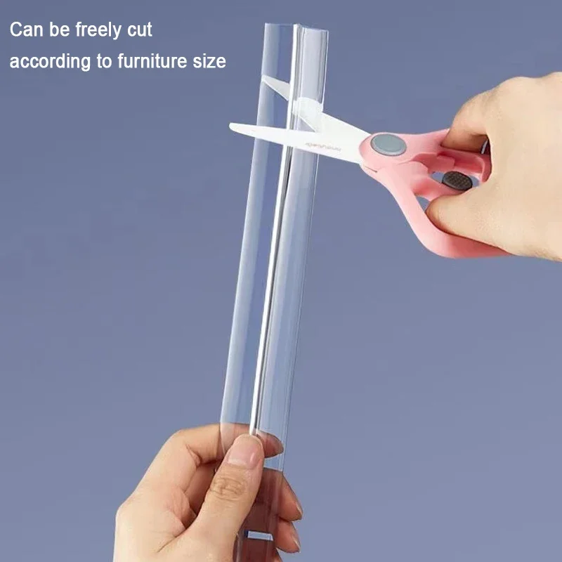 1/2/3/6M Table Edge Guard Protector Baby Safety Transparent PVC Protection Strip Self Adhesive Kids Collision Proof Soft Bumper 1/2/3/6M Table Edge Guard Protector Baby Safety Transparent PVC Protection Strip Self Adhesive Kids Collision Proof Soft Bumper