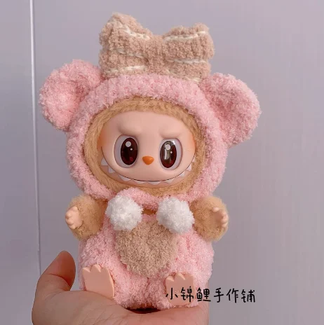 Popmart Labubu 2nd Generation Sitting Party Doll Clothes Handmade Art Weaving Toys Anime Cute Labubu Surrounding Popmart Labubu 2nd Generation Sitting Party Doll Clothes Handmade Art Weaving Toys Anime Cute Labubu Surrounding
