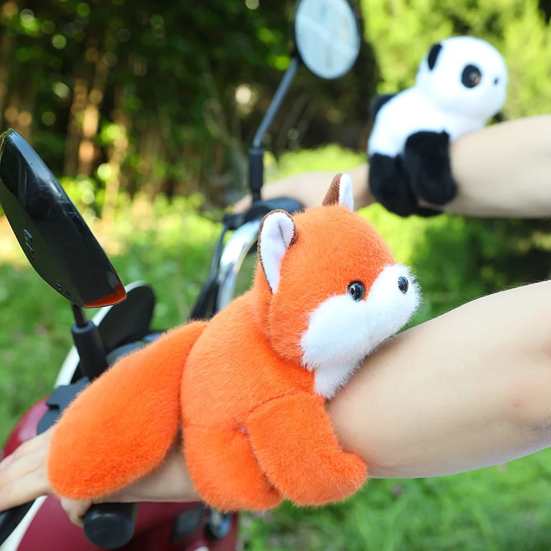 Creative Stuffed Animals Raccoon Fox Husky Cat Monkey Papa Circle Toy Wrapped Around Arm Doll Toys For Kids Birthday Gift Creative Stuffed Animals Raccoon Fox Husky Cat Monkey Papa Circle Toy Wrapped Around Arm Doll Toys For Kids Birthday Gift