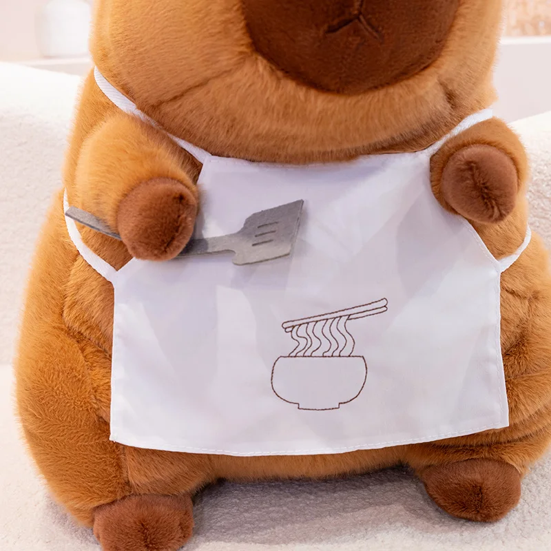 28-50cm Cook Capybara Plush Simulation Baker Kapibala Anime Fluffty Toy Cute Bread Doll Stuffed Animals Soft Doll Xmas Gift 28-50cm Cook Capybara Plush Simulation Baker Kapibala Anime Fluffty Toy Cute Bread Doll Stuffed Animals Soft Doll Xmas Gift