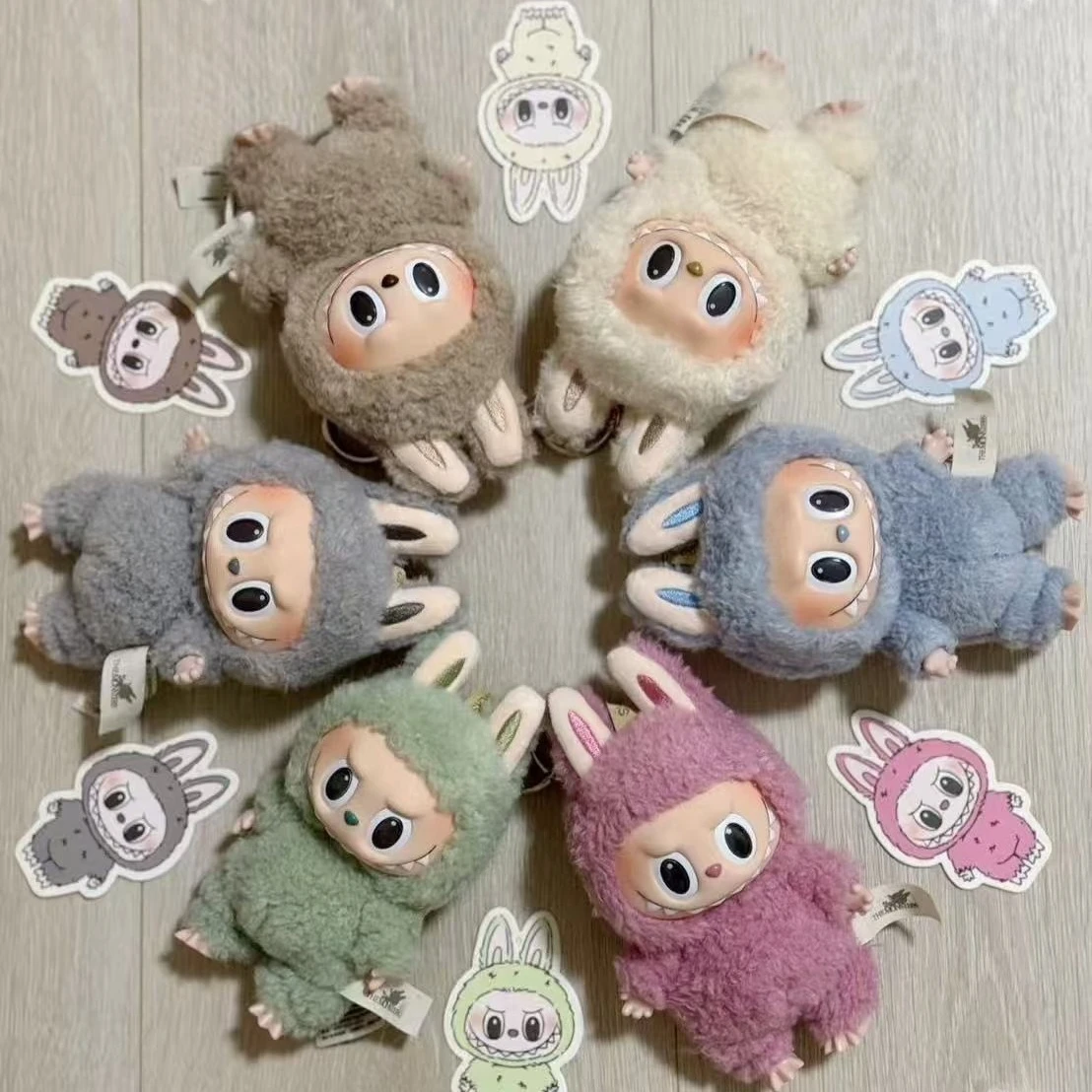 The Monsters Labubu Blind Box Kawaii Monster plush Toy Vinyl Face Doll Model Toy Pendant Keychain Toy Decorations surprise Gift The Monsters Labubu Blind Box Kawaii Monster plush Toy Vinyl Face Doll Model Toy Pendant Keychain Toy Decorations surprise Gift