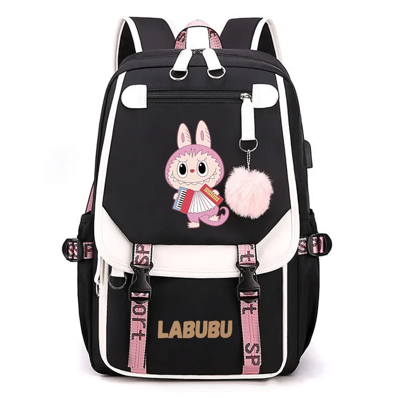 Labubu Anime Backpack Cosplay Unisex Students School Bag Cartoon Bookbag Laptop Travel Rucksack Outdoor Bag Labubu Anime Backpack Cosplay Unisex Students School Bag Cartoon Bookbag Laptop Travel Rucksack Outdoor Bag