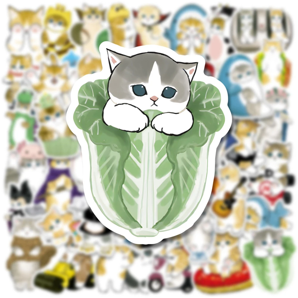 10/30/50/100pcs Cute Cat Animal Graffiti Stickers Kawaii Cartoon Decals Kids Toy Laptop DIY Scrapbook Suitcase Phone Car Sticker 10/30/50/100pcs Cute Cat Animal Graffiti Stickers Kawaii Cartoon Decals Kids Toy Laptop DIY Scrapbook Suitcase Phone Car Sticker