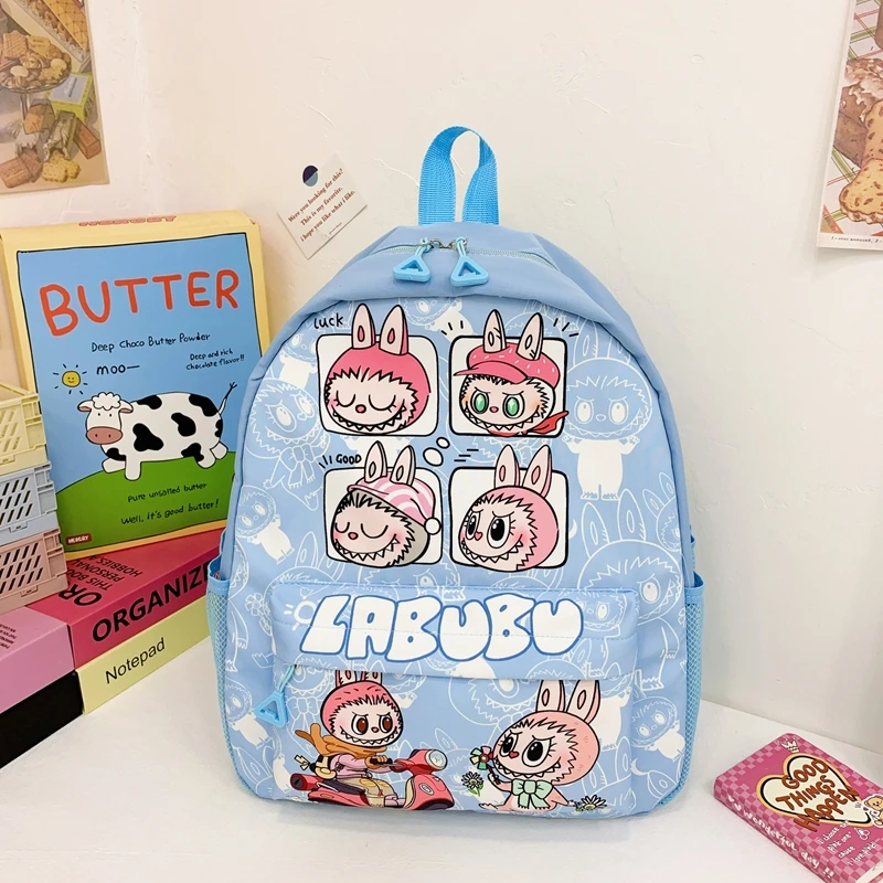 Labubu Large Capacity School bag, Lightweight Preppy Style Cute Backpack, Cartoon Anime Daypack, Casual Travel Commute Knapsack Labubu Large Capacity School bag, Lightweight Preppy Style Cute Backpack, Cartoon Anime Daypack, Casual Travel Commute Knapsack