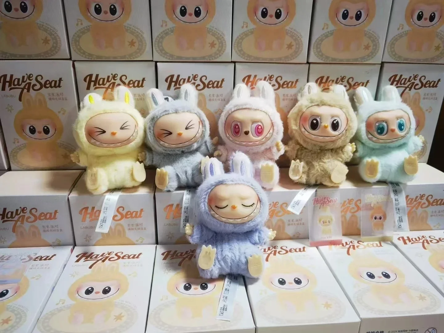 Labubu The Monsters Heartbeat Macaron Enamel Face Blind Box Pvc Figurine labubu sitting party Kawaii Doll Kid Christmas Gifts Labubu The Monsters Heartbeat Macaron Enamel Face Blind Box Pvc Figurine labubu sitting party Kawaii Doll Kid Christmas Gifts