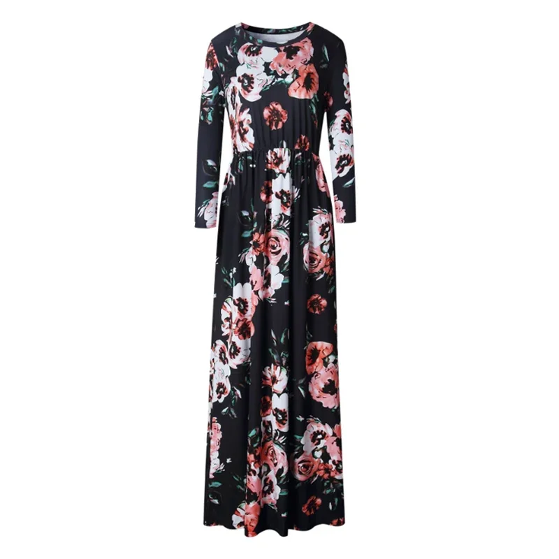 Women Summer Long Dress 2025 Floral Print Boho Beach Dress Ladies White Maxi Evening Party Dress Sundress Vestidos de festa