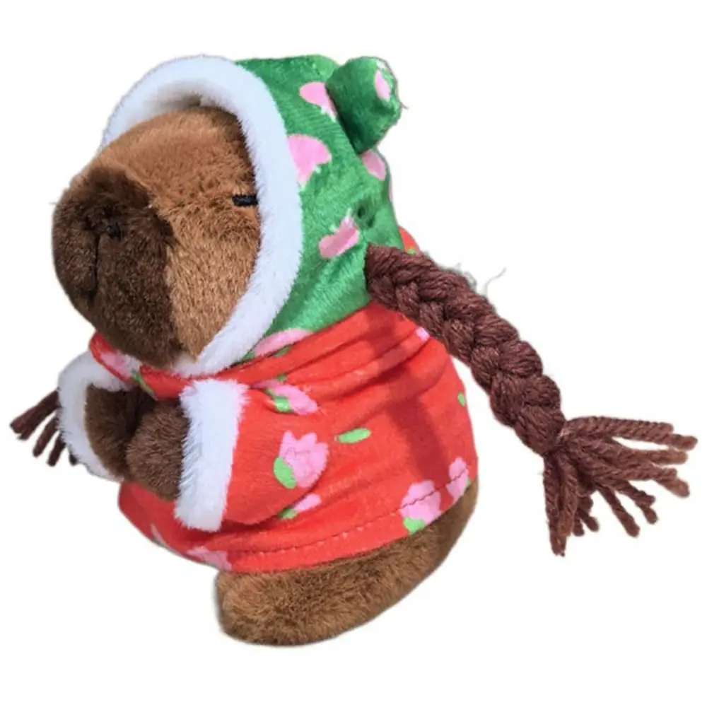 Cute Multicolor Plush Capybara Keychain Toy Cartoon Capybara Headgear Capybara Doll Accessories Guinea Pig Fluffty Animal Doll Cute Multicolor Plush Capybara Keychain Toy Cartoon Capybara Headgear Capybara Doll Accessories Guinea Pig Fluffty Animal Doll