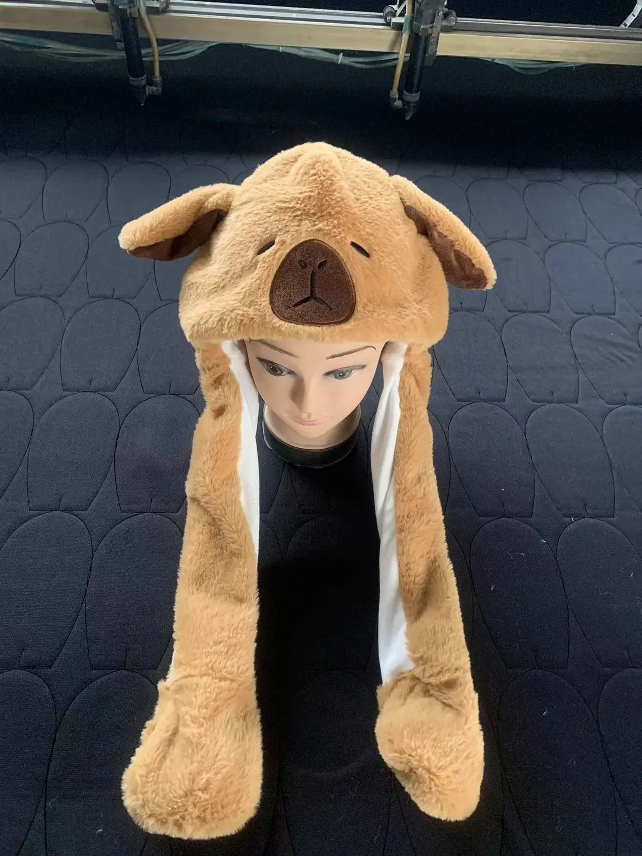 Cartoon Bunny Ear Move Hat Jumping up Toys Rabbit Girls Animal Plush Costume Cosplay Cap Kids Party for Adult Funny Anime Hat Cartoon Bunny Ear Move Hat Jumping up Toys Rabbit Girls Animal Plush Costume Cosplay Cap Kids Party for Adult Funny Anime Hat