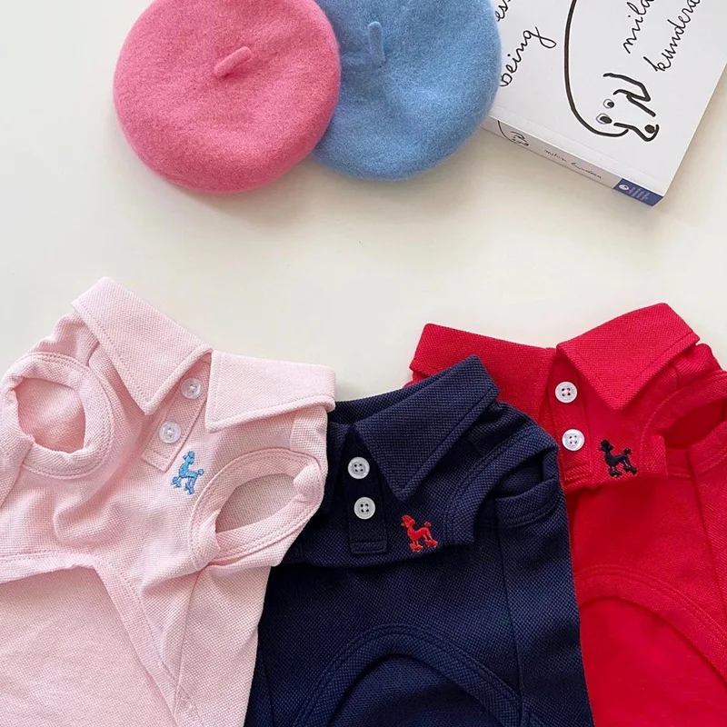 Summer Polo Shirt for Dogs Puppy Clothes Bichon Frise Chihuahua Stripe Dog Sweatshirt Dog Cooling Vest for Small and Medium Dogs Summer Polo Shirt for Dogs Puppy Clothes Bichon Frise Chihuahua Stripe Dog Sweatshirt Dog Cooling Vest for Small and Medium Dogs