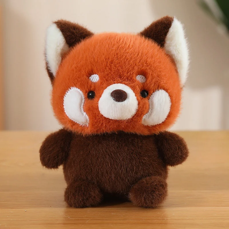 Cute Sitting Animals Red Panda Fox Sloth Cat Soft Plush Dolls Stuffed Capybara Pig Plushie Baby Toys Gifts For Children Cute Sitting Animals Red Panda Fox Sloth Cat Soft Plush Dolls Stuffed Capybara Pig Plushie Baby Toys Gifts For Children