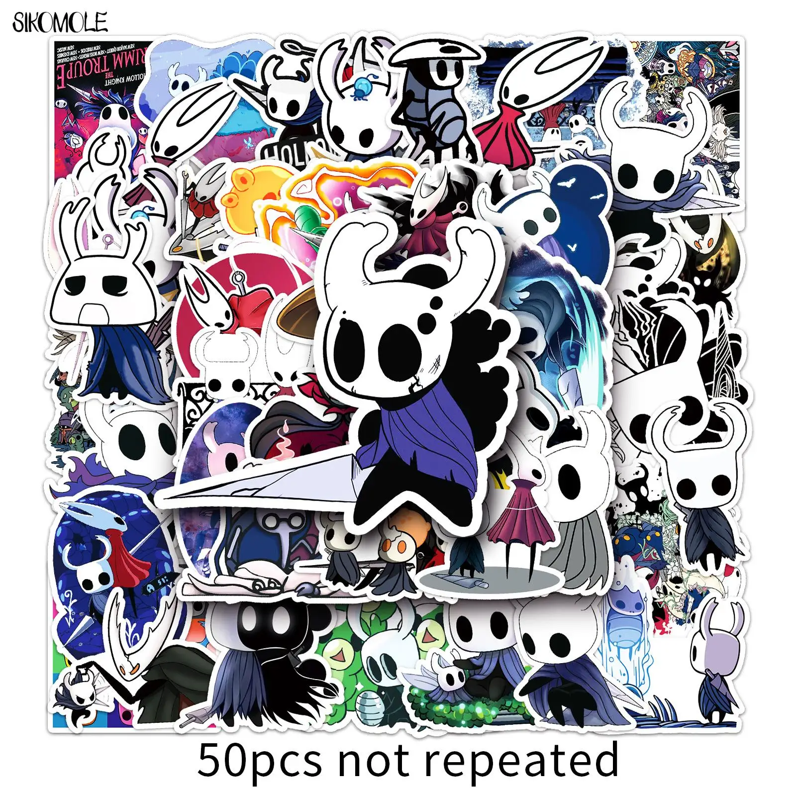 10/30/50PCS Cartoon Game Hollow Knight Cool Stickers Aesthetic Kid DIY Toy Car Skateboard Laptop Phone Graffiti Decal Sticker F5 10/30/50PCS Cartoon Game Hollow Knight Cool Stickers Aesthetic Kid DIY Toy Car Skateboard Laptop Phone Graffiti Decal Sticker F5