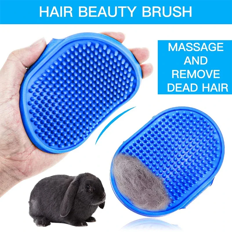 Rabbit Grooming Kit Tear Stain Remover Cleaning Combs Pet Nail Clipper Double-Sided Shampoo Bath Brush for Guinea Pig Bunny Rabbit Grooming Kit Tear Stain Remover Cleaning Combs Pet Nail Clipper Double-Sided Shampoo Bath Brush for Guinea Pig Bunny