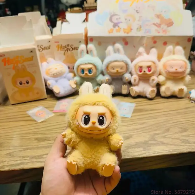 Labubu Macaroon Sit Party Vinyl Face Surprise Blind Box Labubu Macaroon 1st Generation 2nd Generation Plush Doll Decorative gift Labubu Macaroon Sit Party Vinyl Face Surprise Blind Box Labubu Macaroon 1st Generation 2nd Generation Plush Doll Decorative gift