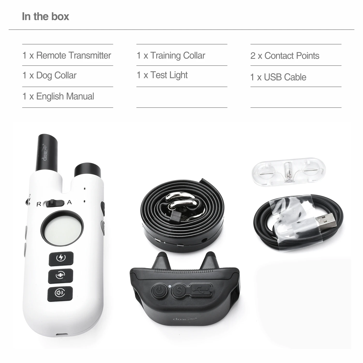 Dog Training Bark Collar 2 in 1 No Bark Control Collar 800M Rechargeable Dog Electric Collar Remote Waterproof Dog Pet Product Dog Training Bark Collar 2 in 1 No Bark Control Collar 800M Rechargeable Dog Electric Collar Remote Waterproof Dog Pet Product