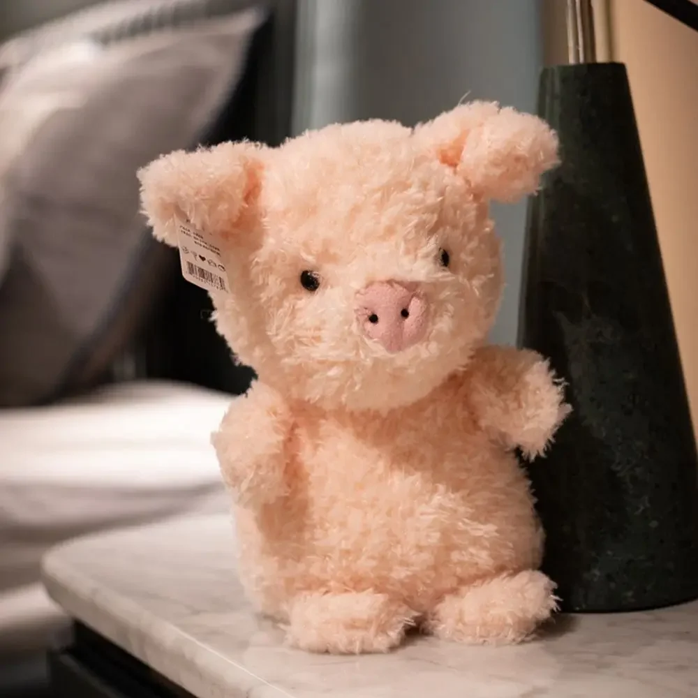 Kawaii Fox Owl Pig Lamb Chick Duck Furry Plush Toys Cute Soft Birthday Gifts for Boy Girls PP Cotton Stuffed Animals Toys Adult