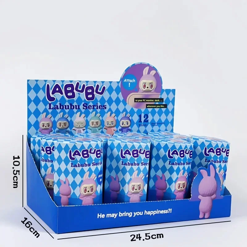 Labubu Hippers Blind Box Mini Figurine Doll Collection Pvc Model Toys Wholesale Children Birthday Christmas Toys Labubu Hippers Blind Box Mini Figurine Doll Collection Pvc Model Toys Wholesale Children Birthday Christmas Toys