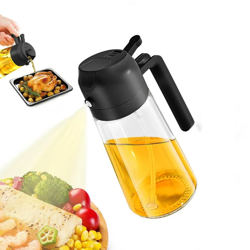 2 in1 Oil Spray Bottle For Kitchen Barbecue Cooking Olive Oil Dispenser Oil Jar Baking Vinegar Soy Spray Container Kitchen Tool 2 in1 Oil Spray Bottle For Kitchen Barbecue Cooking Olive Oil Dispenser Oil Jar Baking Vinegar Soy Spray Container Kitchen Tool
